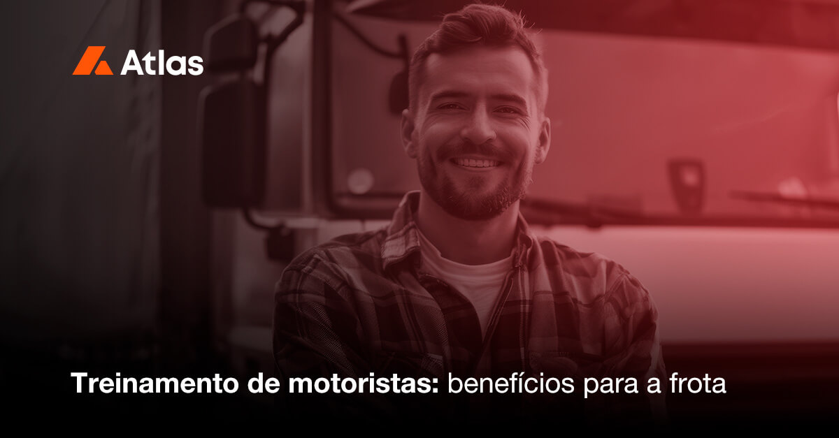 treinamento de motoristas e a imagem possui o texto Treinamento de motoristas: benefícios para a frota